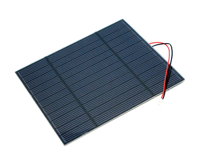 3W 5.5V 單晶矽 太陽能電池板 138x160 mm2
