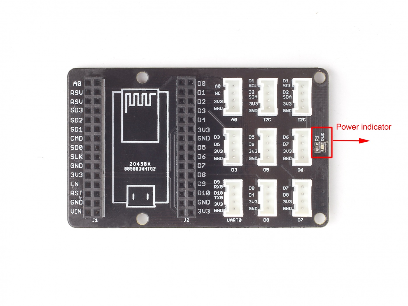 Grove Base Shield for NodeMCU 擴展板