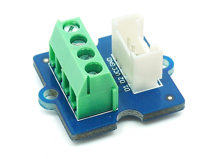Grove - Screw Terminal 4P 螺絲端子座 額定功率可達 125V@6A seeed