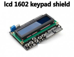 Arduino LCD Keypad Shield LCD 1602 液晶按鍵擴展板