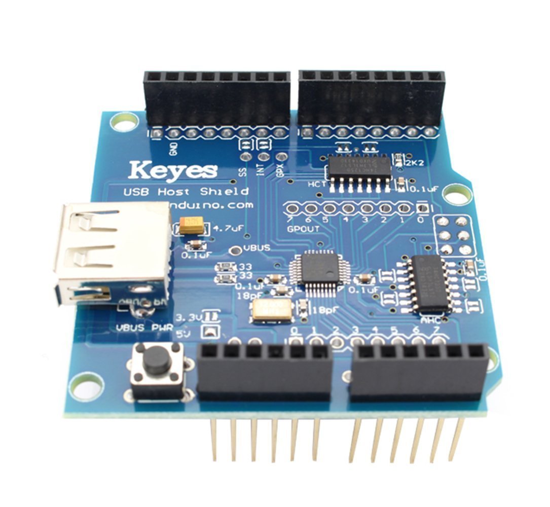 ARDUINO USB Host Shield 副廠 支援 Google Android ADK 支持UNO MEGA 2560 - 台灣物聯 ... image.