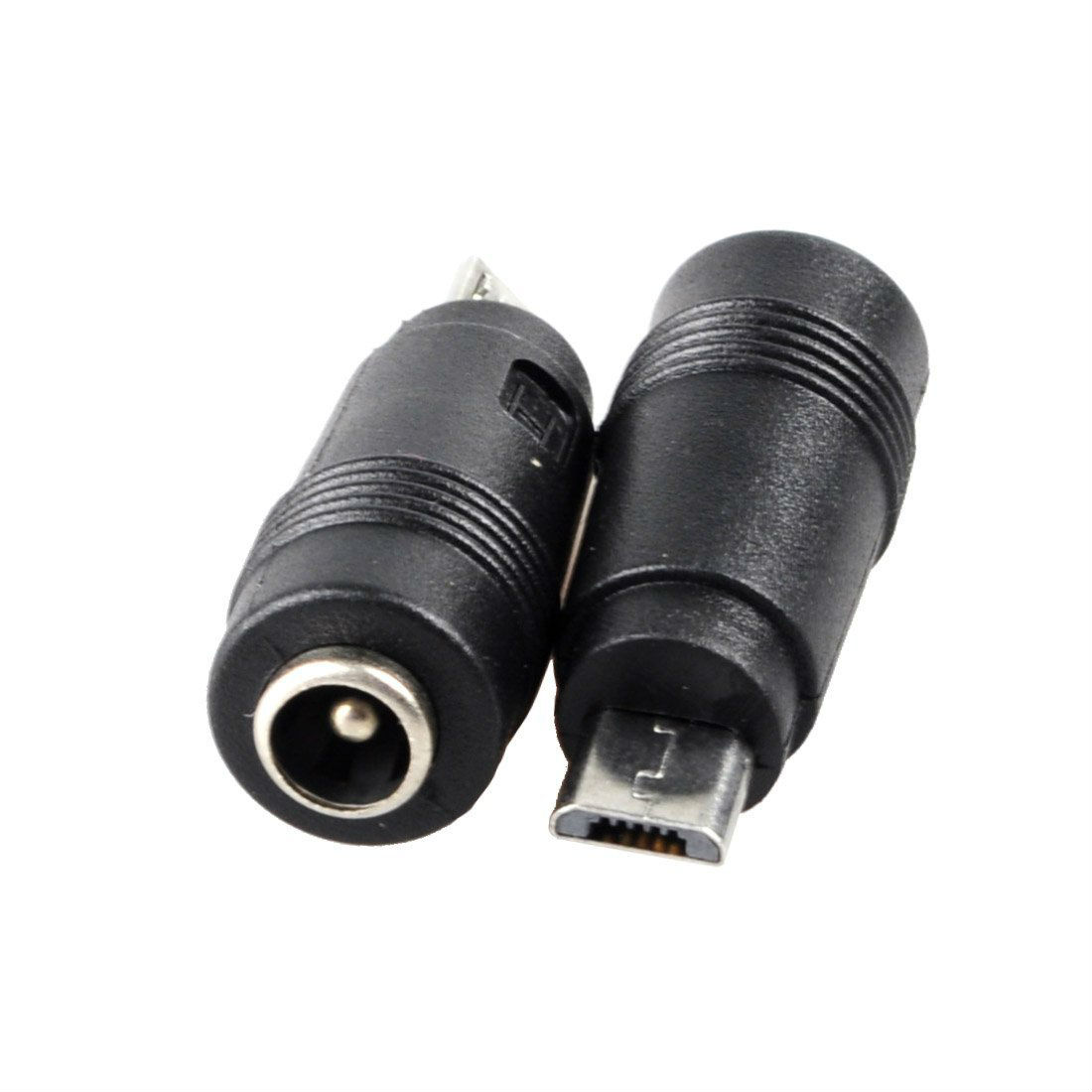 DC 5.5*2.5mm 母轉 MicroUSB 轉接頭