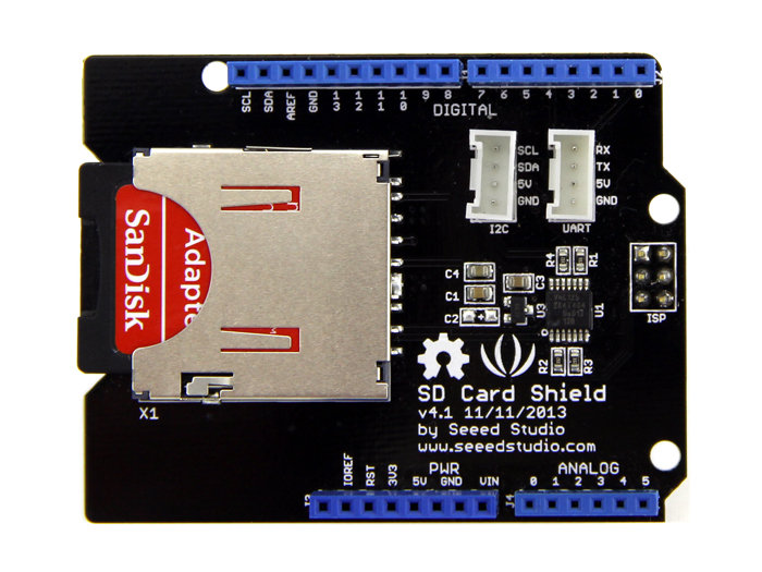 SeeedStudio SD Card Shield V4 擴展板