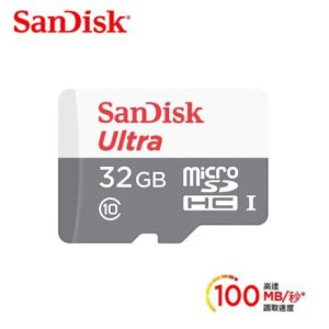 樹莓派適用 SANDISK 記憶卡 32GB