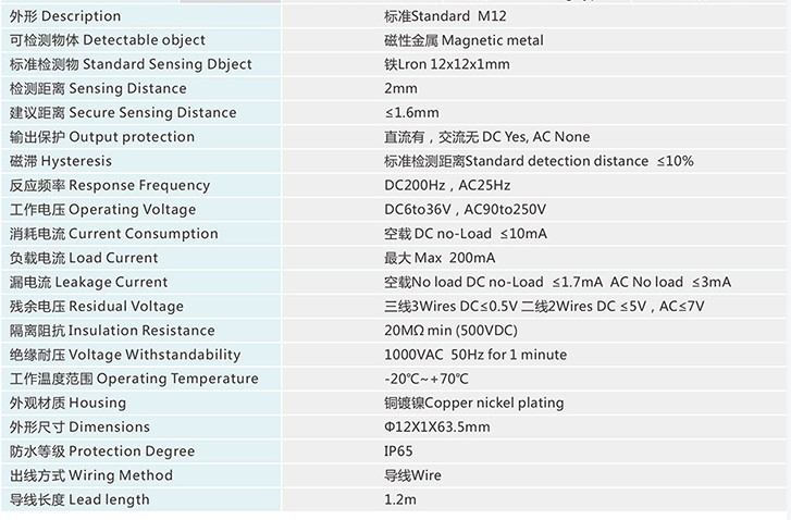 4mm 金屬偵測感測器模組 工業級金屬檢測感測器模組