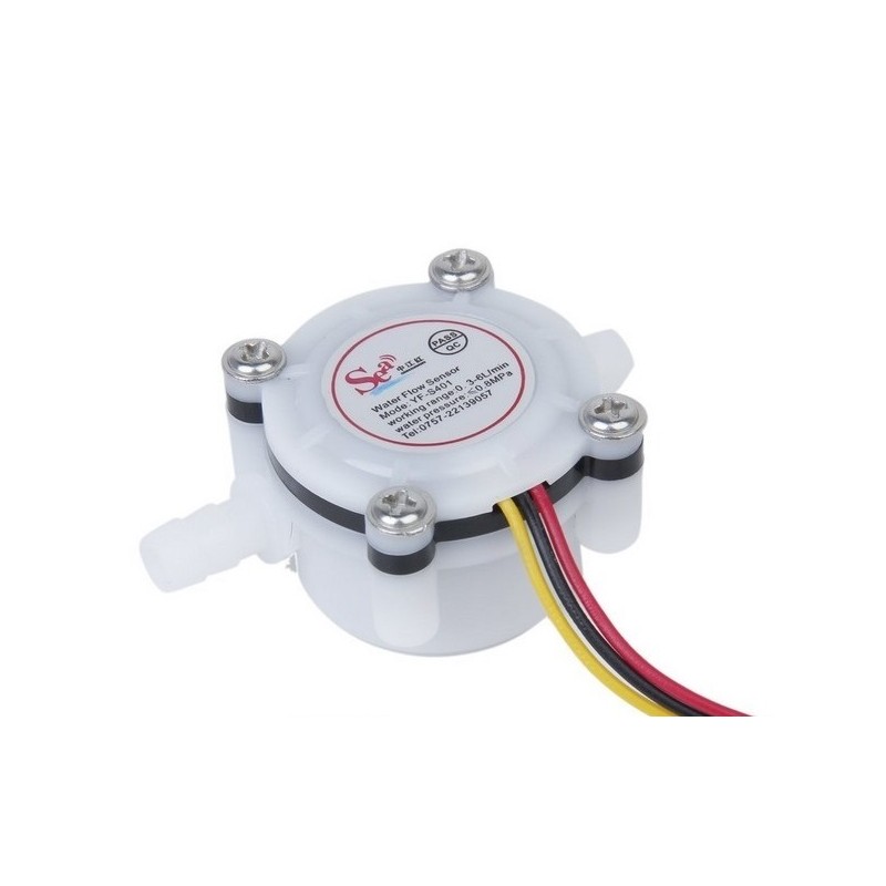 G1&8" Water Flow Sensor 1分管 DN6 霍爾水流量感測器