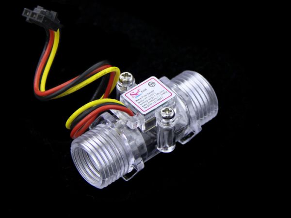 G1&2" Water Flow Sensor 4分DN15霍爾水流量感測器