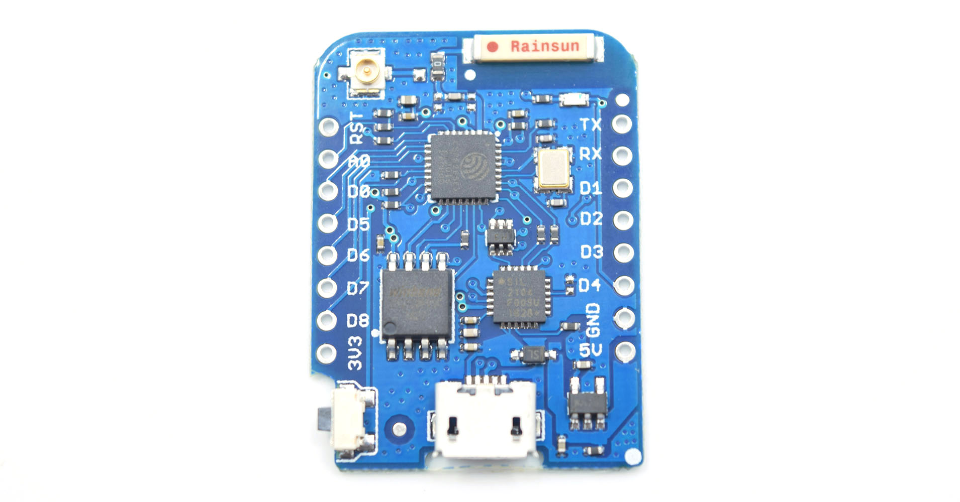WEMOS D1 mini Pro 16m基於 ESP8266EX 的迷你WiFi 開發板 原廠出貨 台灣獨家 台灣物聯科技 TaiwanIOT Studio