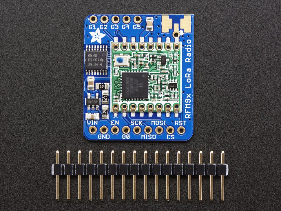 Adafruit RFM96W LoRa Radio Transceiver Breakout – 433MHz 含 SMA天線接頭 – 台灣 ...