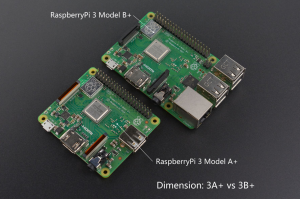 樹莓派 3 A+ 與 樹莓派 3 B+ 對比