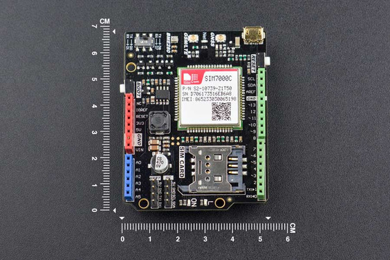 SIM7000C Arduino NB-IoT / LTE / GPRS / GPSæ´å±å±è½