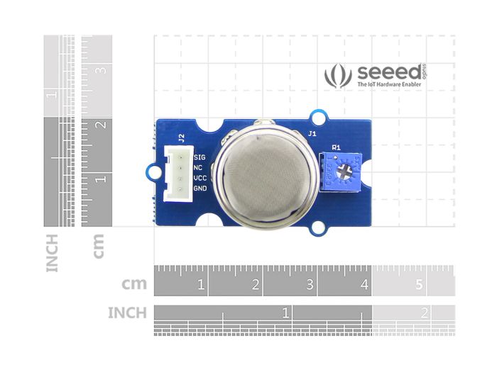 Gas Sensor MQ2  尺寸