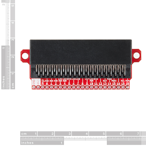 SparkFun microï¼bit Breakoutï¼å¸¶æ¨é¡ï¼