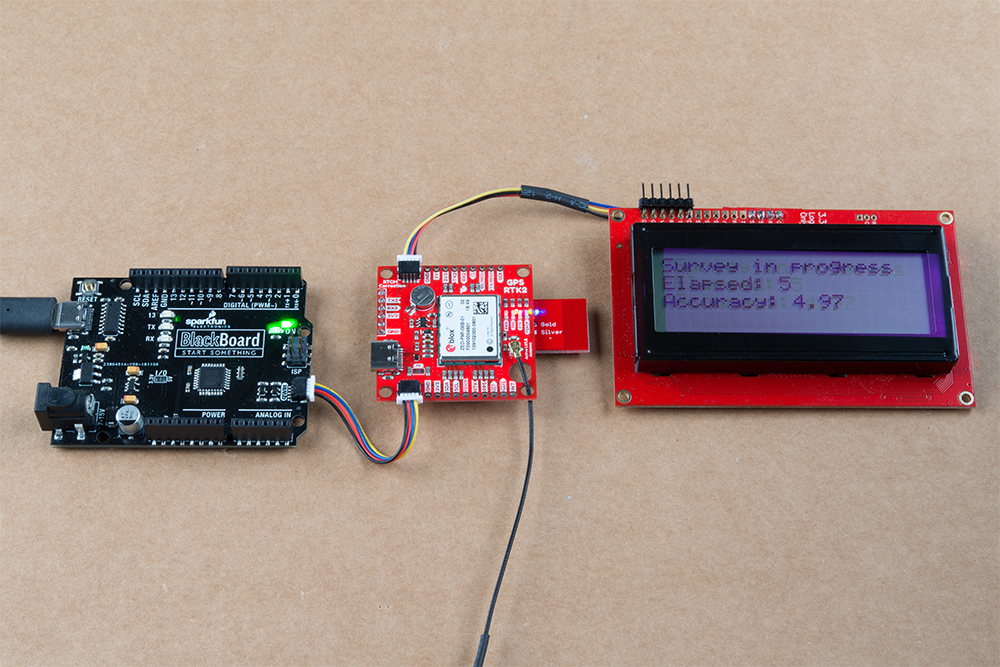 SparkFun GPS-RTK2æ¿ - ZED-F9Pï¼Qwiicï¼