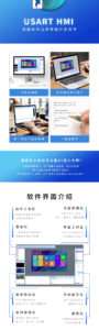 7吋TFT電容式觸控螢幕 USART HMI 支援音視頻 TTL/232 介面 9