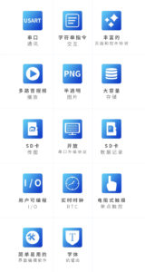 7吋TFT電阻式觸控螢幕 功能介紹