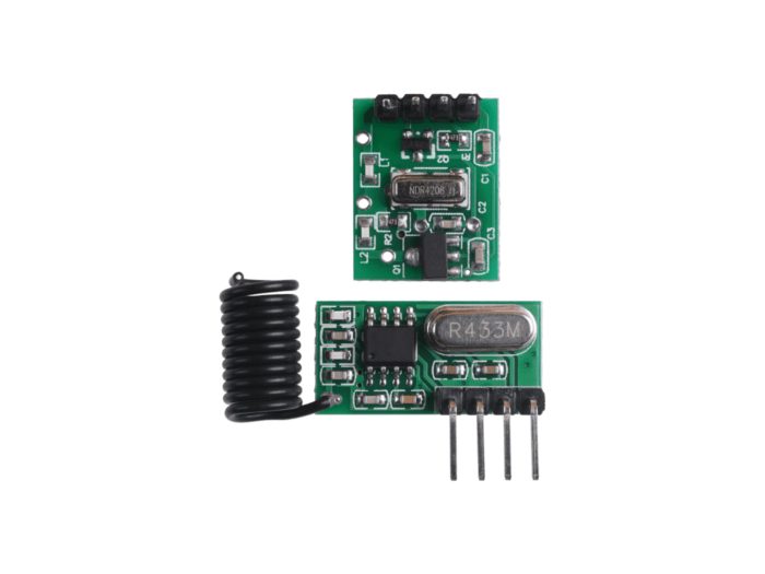 Superheterodyne wireless transceiver module