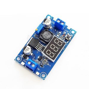 DC-DC可調降壓模組 LM2596帶電壓表顯示 20W