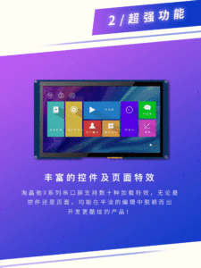 10.1吋 IPS 1024*600 電容式觸控液晶螢幕 USART接口 HMI 免代碼 支援影音視频 產品展示
