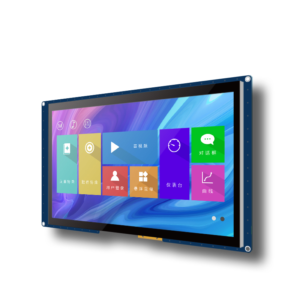 10.1吋 IPS 1024*600 電容式觸控液晶螢幕 USART接口 HMI 免代碼 支援影音視频