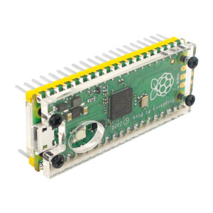 Raspberry Pi Pico透明保護殼 樹莓派Pico壓克力外殼 安裝後 2