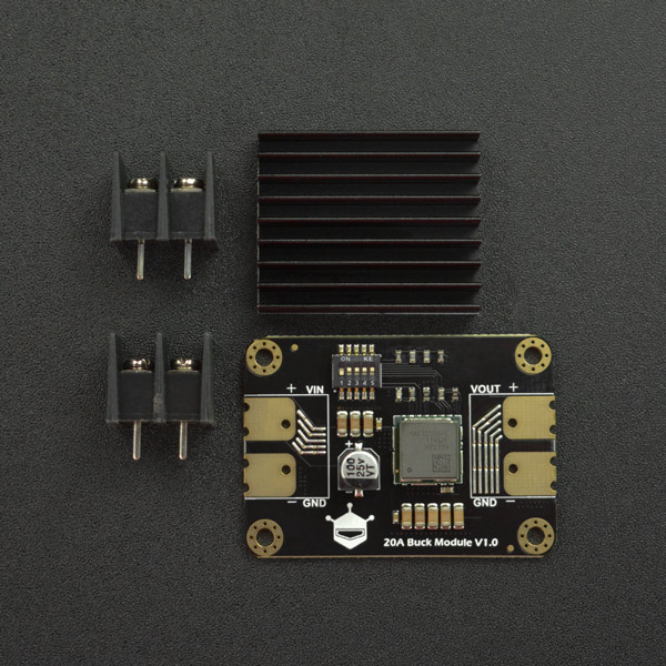 60W DC-DC 可調降電壓模組迷你尺寸60W強勁供電DFRobot – 台灣物聯科技