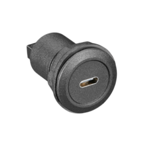 Adafruit原廠 USB C 插孔轉 USB A 插孔圓形面板安裝適配器