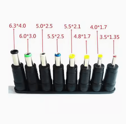 DC轉換頭 8件套 適用DC電源變壓器插頭轉換