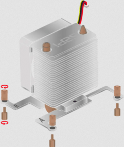 Raspberry Pi 5 ICE Tower 冰塔CPU散熱風扇 P4