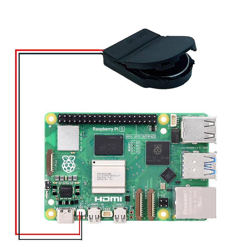 Rct Raspberry Pi 樹莓派 Raspberry Pi 5 時鐘電源模組 RTC電池模組 附CR2032鋰電池 – 台灣物聯科技 TaiwanIOT