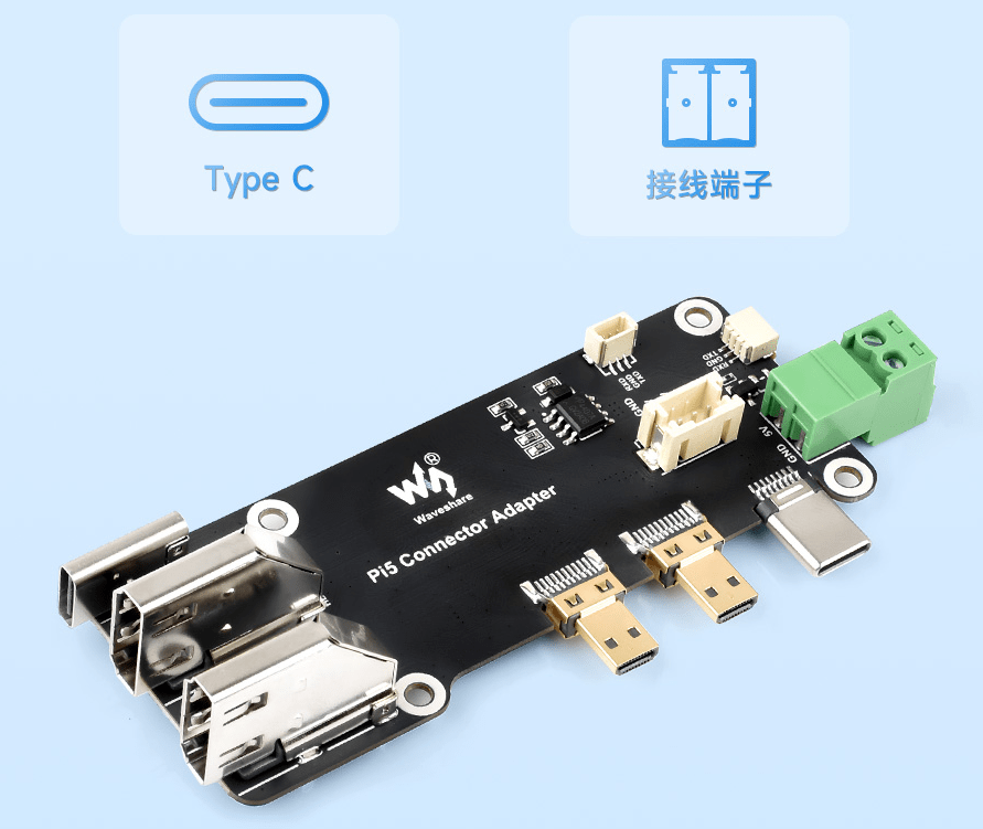 Micro HDMI轉HDMI 支援兩種供電方式