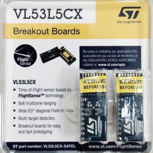 VL53L5CX-SATEL 3D飛行時間(ToF) 雷射測距感測器 產品包裝