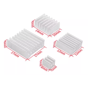 樹莓派5代 Raspberry Pi5 銀鋁散熱片