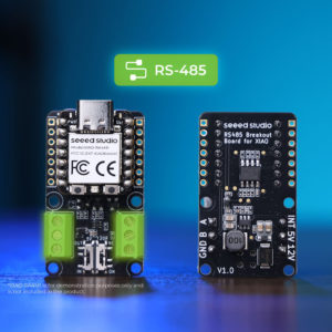 Seeed Studio XIAO 專用 RS-485 擴充板 | TP8485E 半雙工收發 | 支援 1200米長距離傳輸 正反面