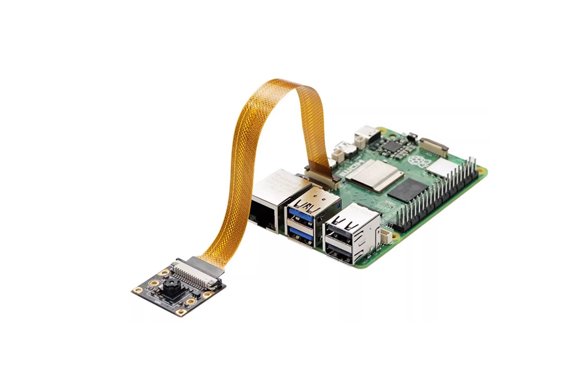 Raspberry Pi 5Raspberry Pi 5-IMX219 連接開發板