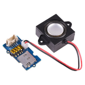 Seeed Studio Grove - MP3 Module V4.0 音樂播放模組 (WT2605CX / UART 控制 / 支援 SD 卡 & USB)