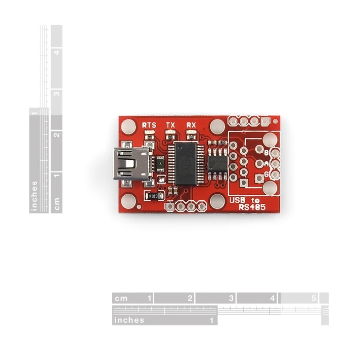 SparkFun USB to RS-485 Converter USB 轉 RS-485 分線板 (SP3485 & FT232RL) 高速半雙工轉換器 尺寸