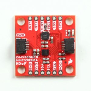 SparkFun 9DoF IMU Breakout - ISM330DHCX, MMC5983MA (Qwiic) 整合機器學習核心與高精度磁力計 正面