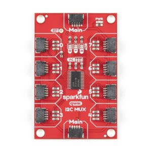 SparkFun Qwiic Mux Breakout：TCA9548A 8 通道 I2C 多工器擴充板 - 徹底解決 I2C 位址衝突 正面