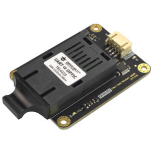DFRobot Gravity：UART 光纖收發器模組 - 10km 遠距離、2Mbps 高速傳輸、完全電氣隔離
