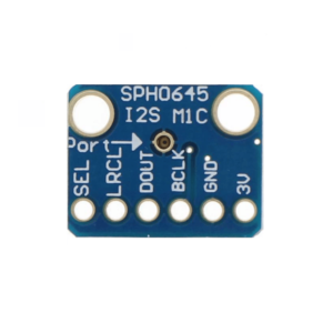 SPH0645 I2S 數位 MEMS 麥克風模組 高信噪比 64dB, 支援 ESP32/STM32/樹莓派 背面