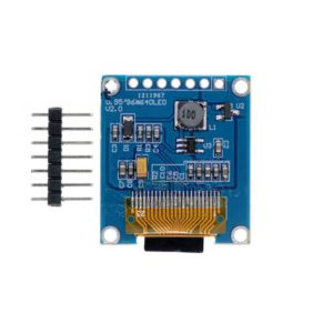 SSD1331 0.95吋 OLED 顯示器模組 | 96x64 全彩 SPI 介面 7-Pin BACK