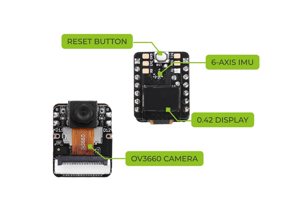 Seeed Studio XIAO ESP32-S3 Sense TinyML 機器學習入門套件 (哈佛課程推薦) 硬體