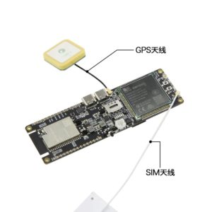 LILYGO® T-SIM7600G-H R2 開發板 | ESP32-WROVER-B (16MB Q387) 4G LTE Cat4 全球版 GNSS 定位 連接天線