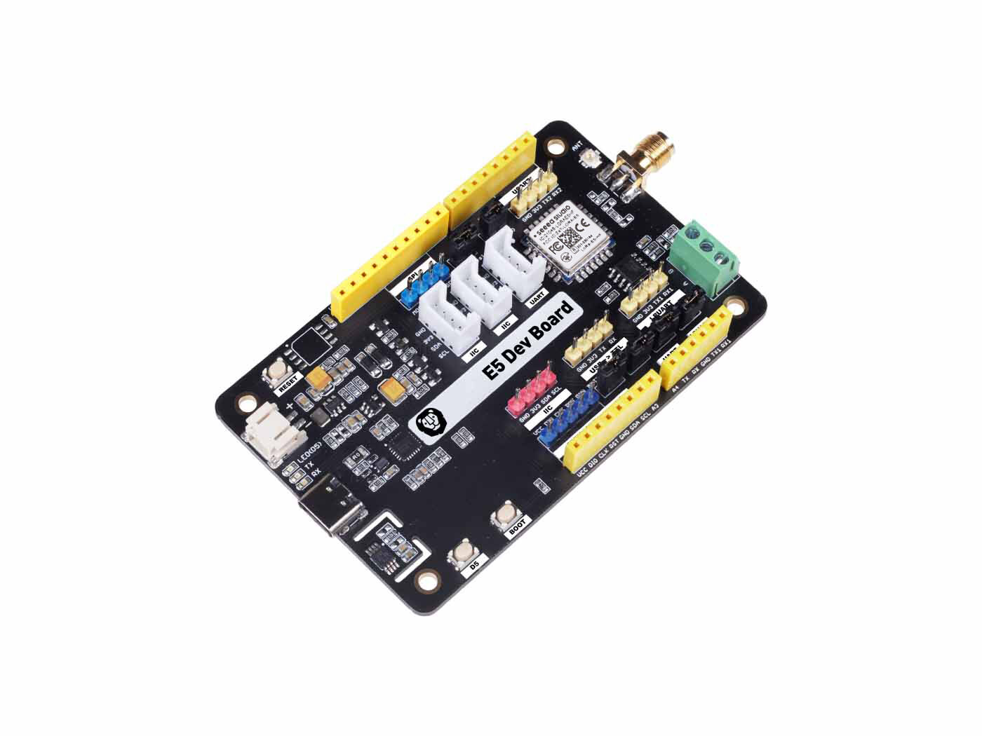 Wio-E5 LoRaWAN 開發套件 - 搭載 STM32WLE5JC 模組 (LoRa-E5)