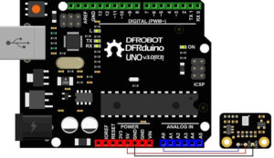 DFRobot Fermion: S15OT421 微型 MEMS 麥克風模組 (66倍放大/類比輸出) 相容 3.3V/5V 開發板 連接Arduino