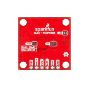 SparkFun Qwiic 12 位元 DAC 分線板 - MCP4725 背面