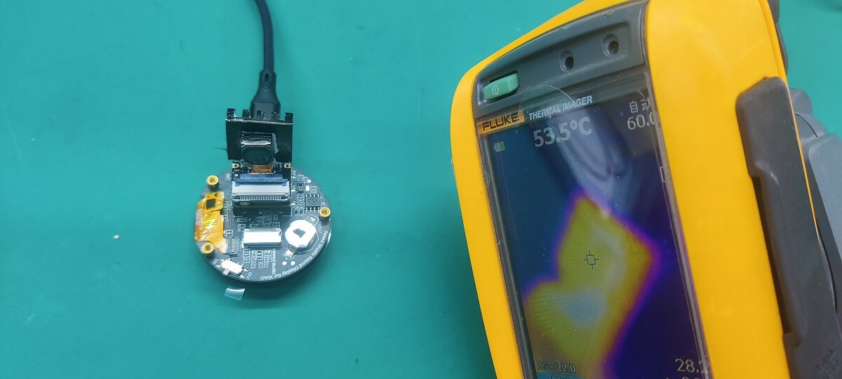 Seeed Studio XIAO ESP32S3 Sense 專用 OV5640 自動對焦攝影機模組(附散熱片) 連接示範