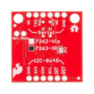 SparkFun AS7263 近紅外線光譜感測器擴充板 (NIR) 背面