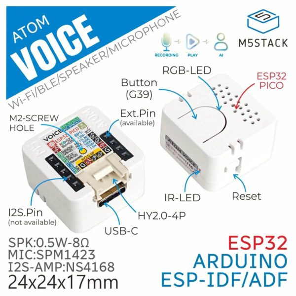 ATOM Voice Smart Speaker-C008-C-2